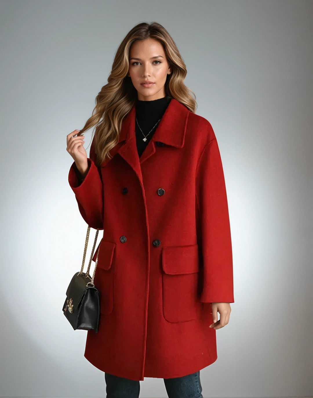 Megan | Cappotto Lungo Elegante