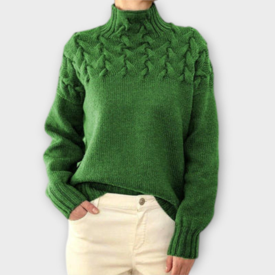 Tina - Maglione a Treccia