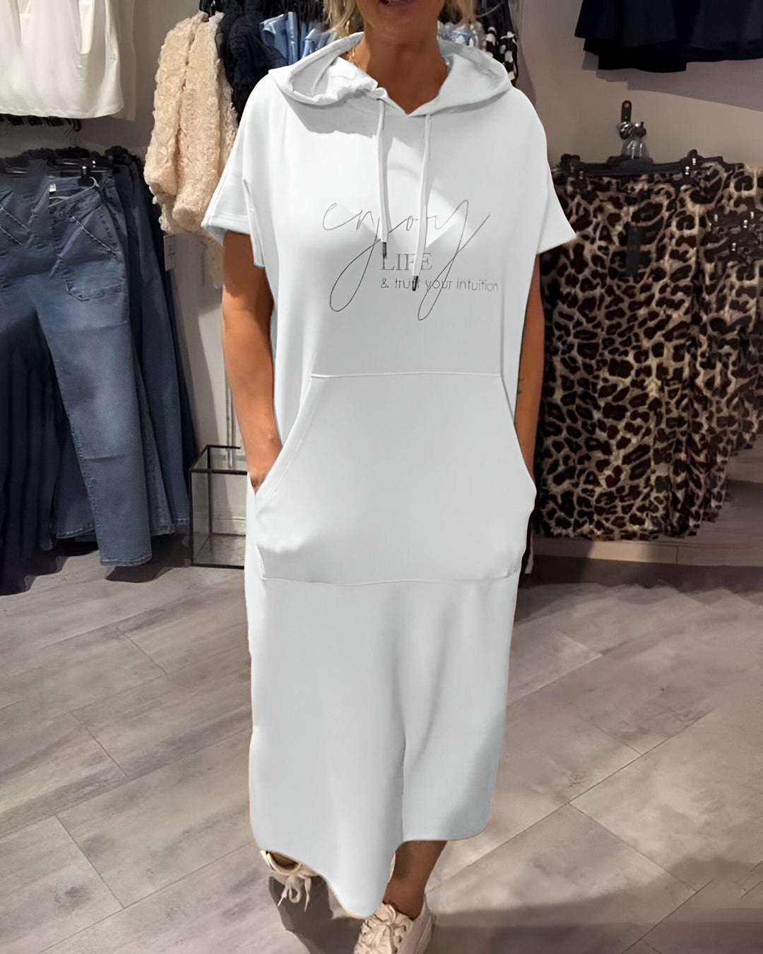 Saskia™ | Vestito Hoodie Casual