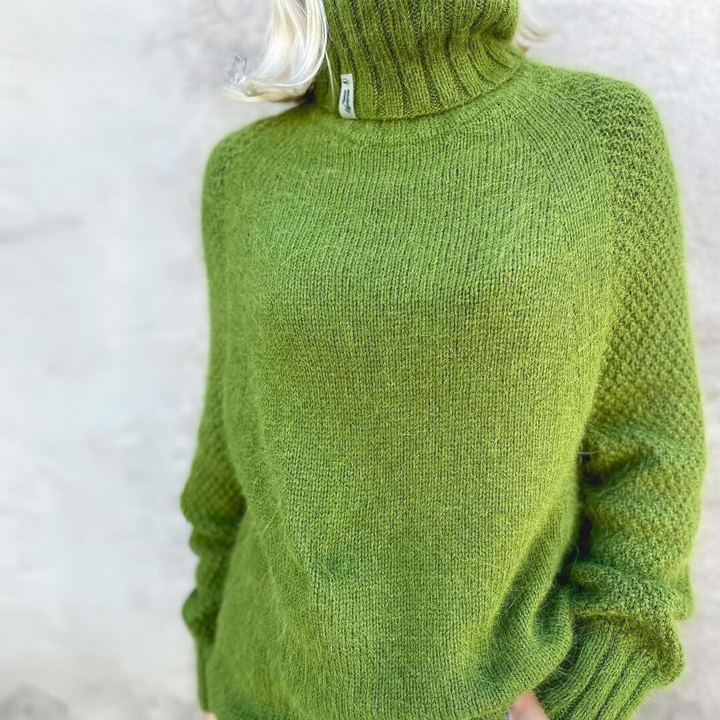 Angela - Elegante Maglione Alta Collo