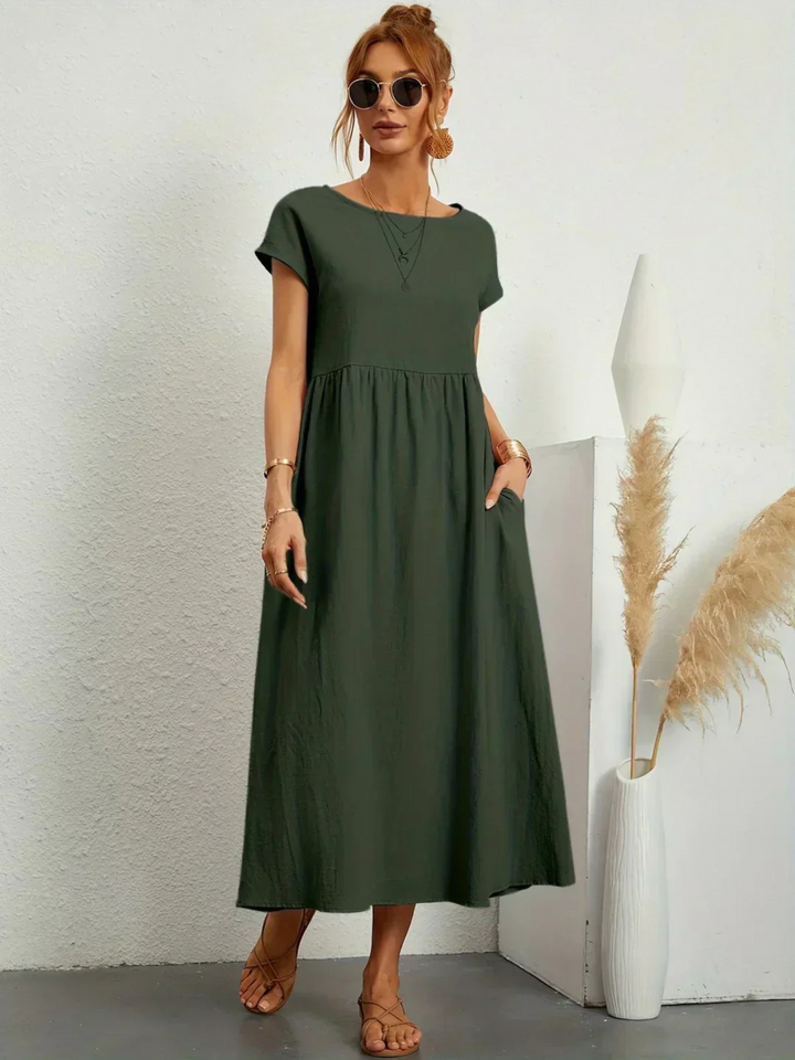 Marianne - Abito elegante con scollo rotondo