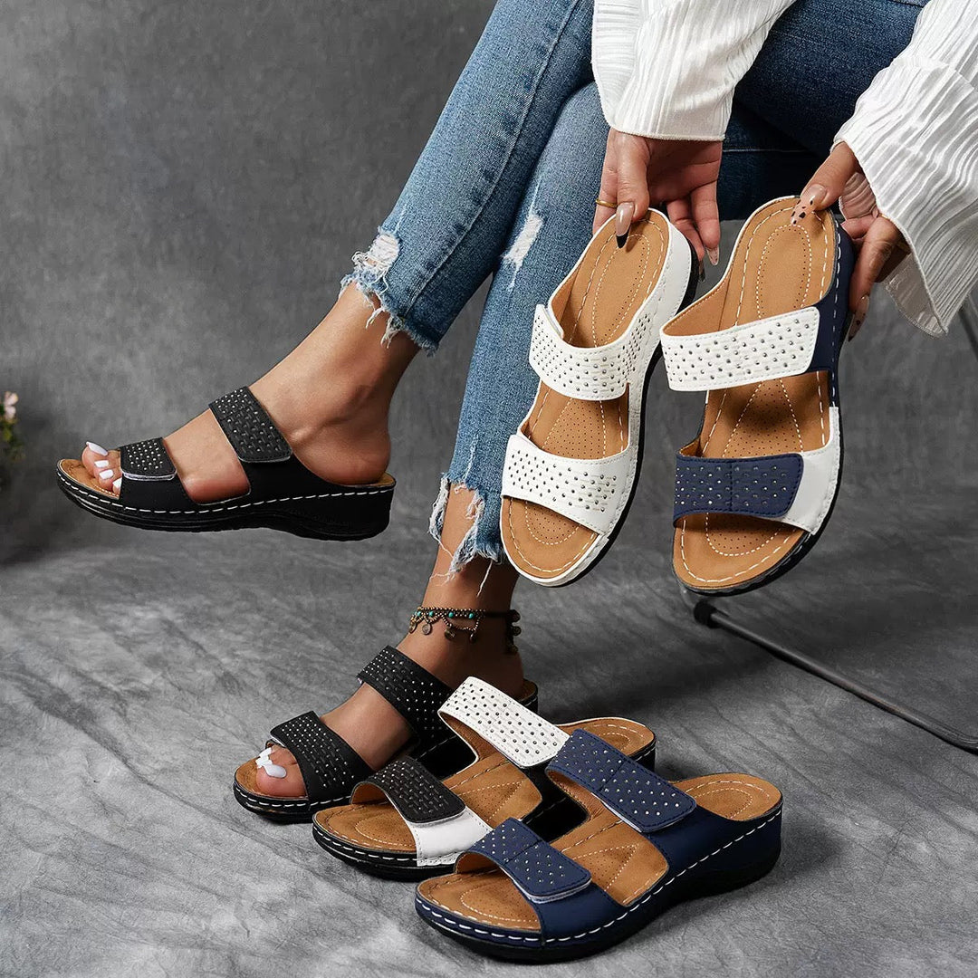 Ortholuxe™ – Sandali ortopedici traspiranti Slip-In per donne