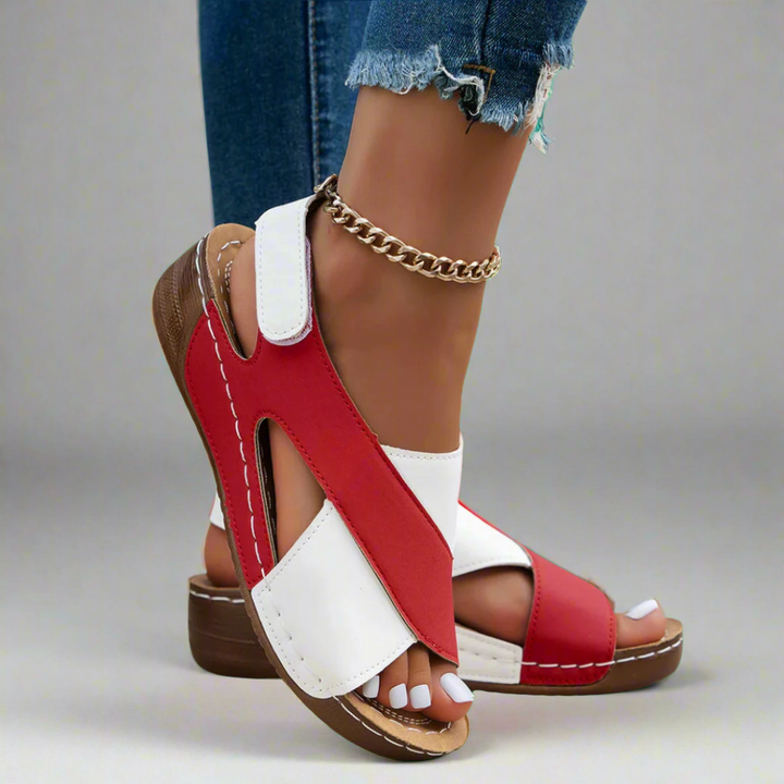 Alwine | Elegante Wedge Hakken in Materiale Premium