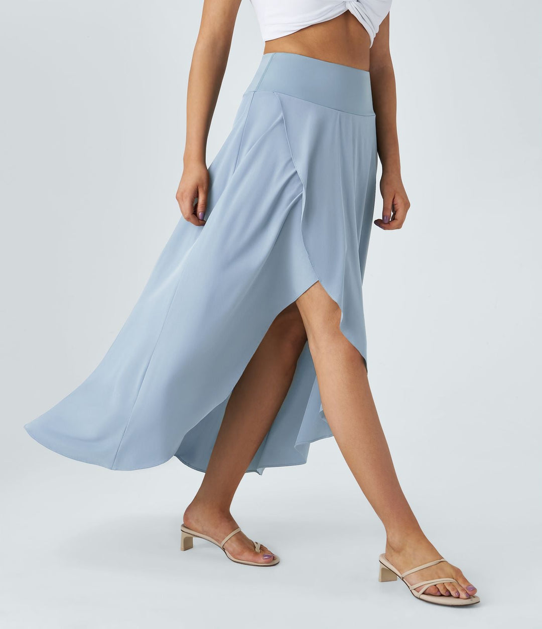 Natalia | Gonna Maxi Con Spacco Confortevole