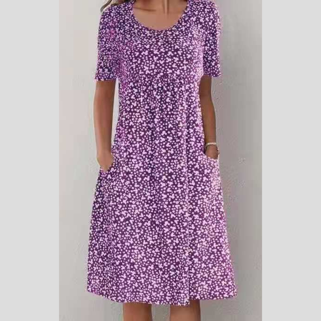 Anora – Vestito Midi Boho Stampato