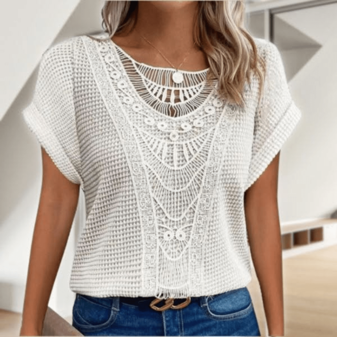Karin™ | Elegante blusa in stile Ibiza