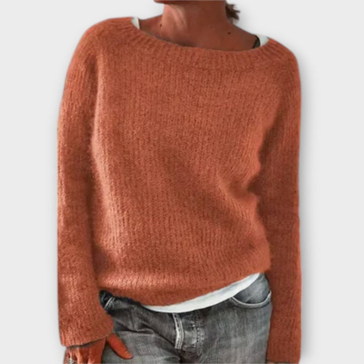 Josu – Maglione a Maglia in Tinta Unita