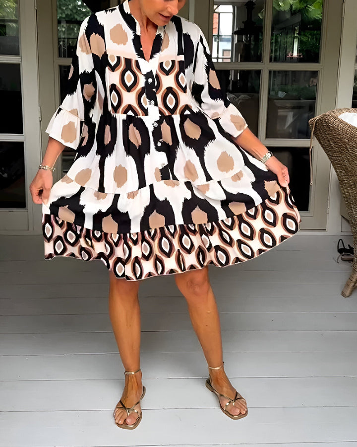 Mia | Vestito Midi con Bottoni