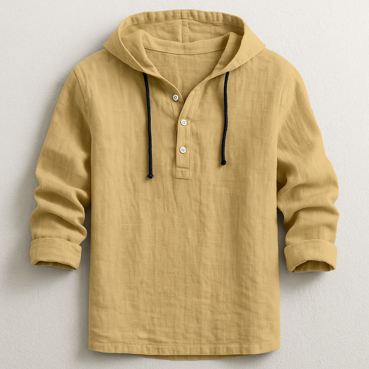 Dimitro - Camicia con Cappuccio Casual e Stile