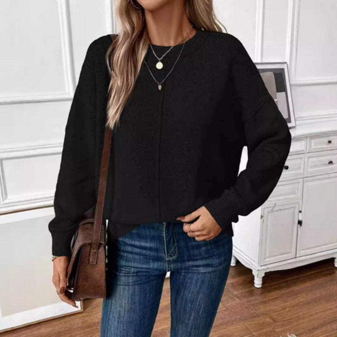 Chrysa | Maglione Casual in Maglia Morbida