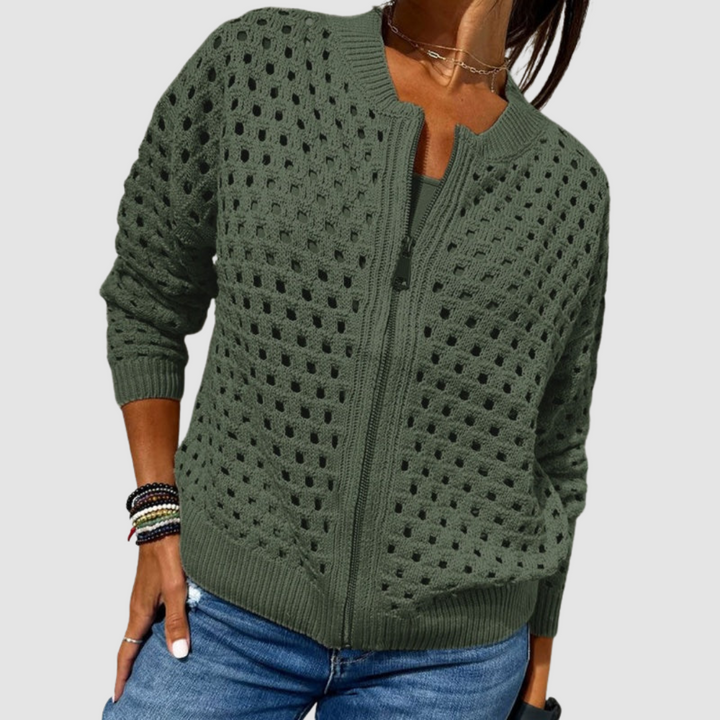 Jane - Cardigan in Maglia Premium