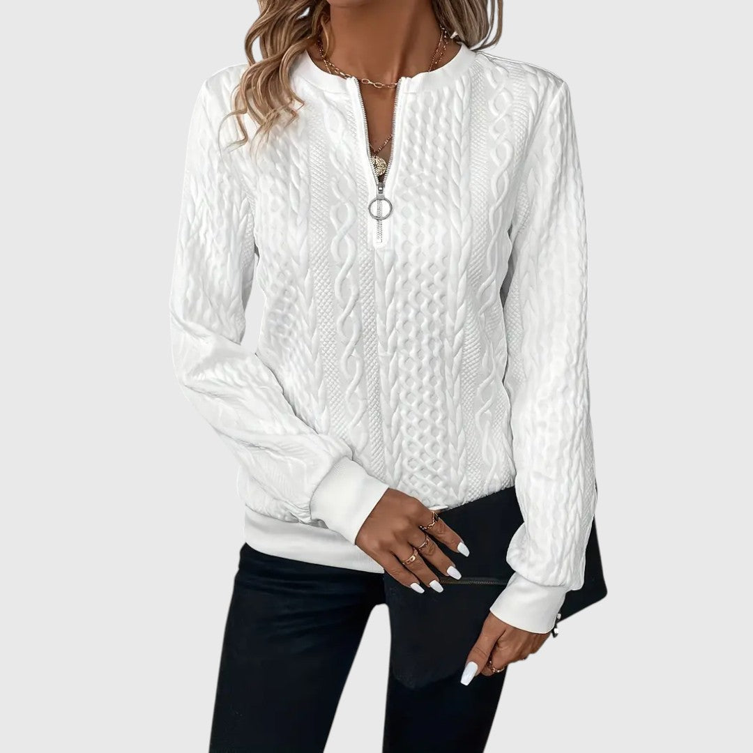 Josine - Maglione Elegante con Zip