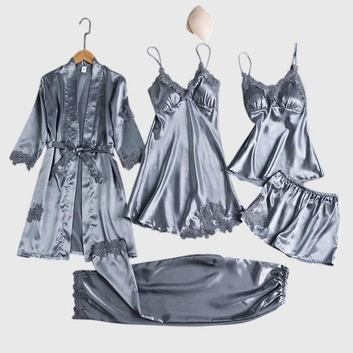 Marit - Set da notte da donna in 5 pezzi