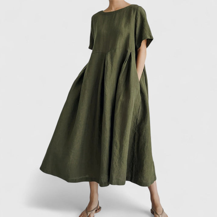Ellie - Elegante Maxi Abito Coprente per Pancia