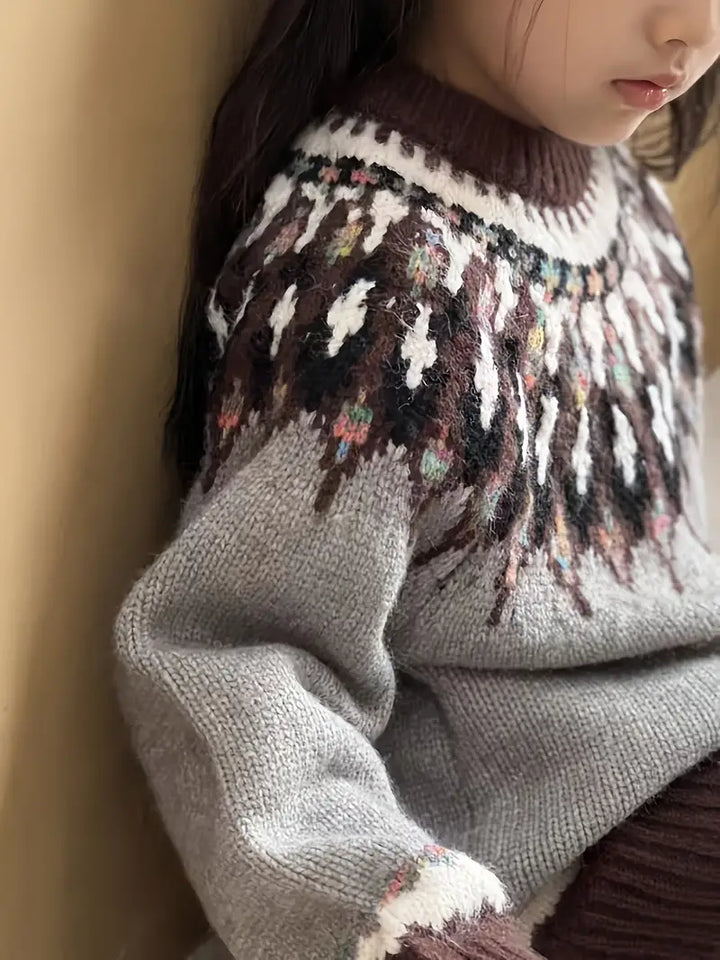 Felpa foderata in pile per bambini con una sensazione accogliente