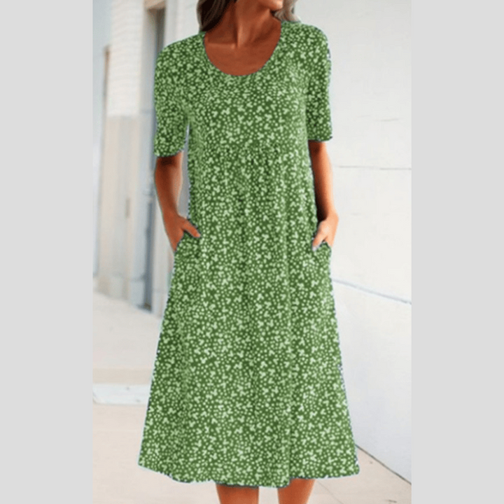 Anora – Vestito Midi Boho Stampato