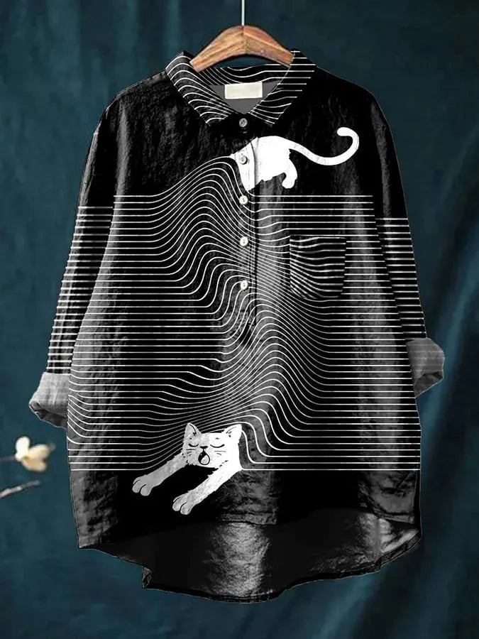 Chloe | T-shirt con Disegno Artistico di Cane