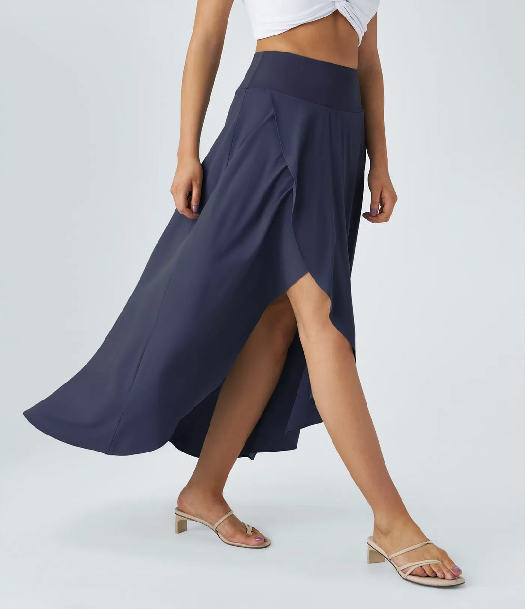 Natalia | Gonna Maxy Con Spacco Confortevole