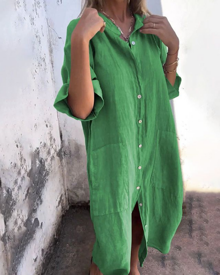 Melanie™ | Abito Camicia Casual Stile Ibiza