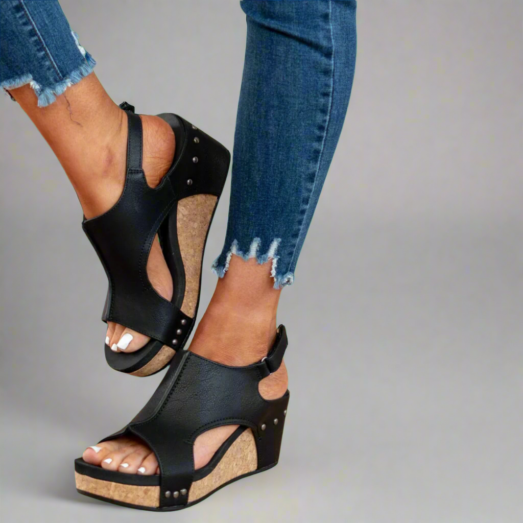 Mechthild | Sandali ortopedici in materiale premium