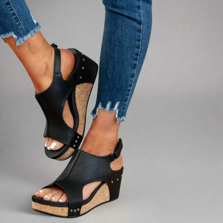Mechthild | Sandali ortopedici in materiale premium