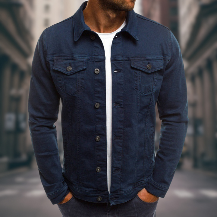 GIACOMO | GIACCA IN JEANS SARTORIALE