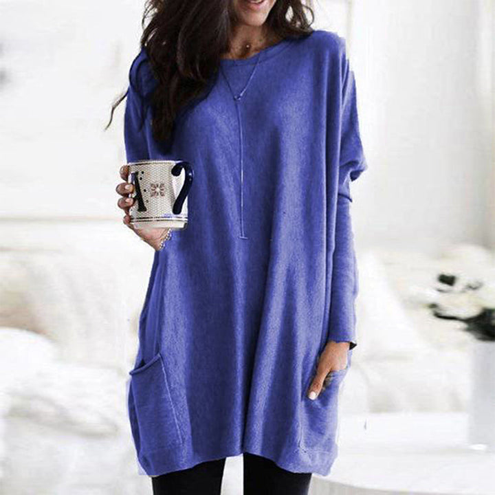Maree - Maglione oversize con collo rotondo