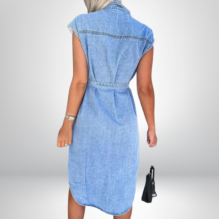 Sofia® | Vestito in Denim Chic per la Vita Quotidiana