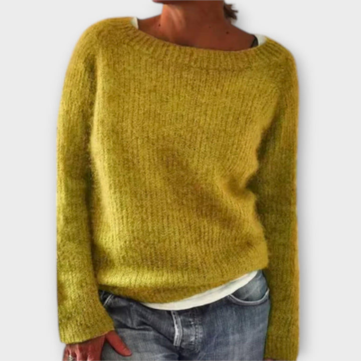 Josu – Maglione a Maglia in Tinta Unita