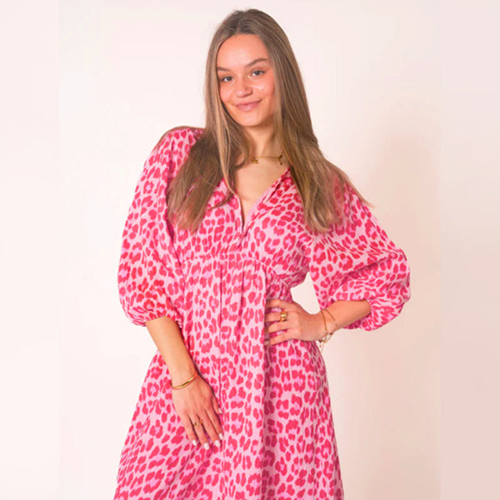 Carlena™ | Vestito Maxi Estivo a V