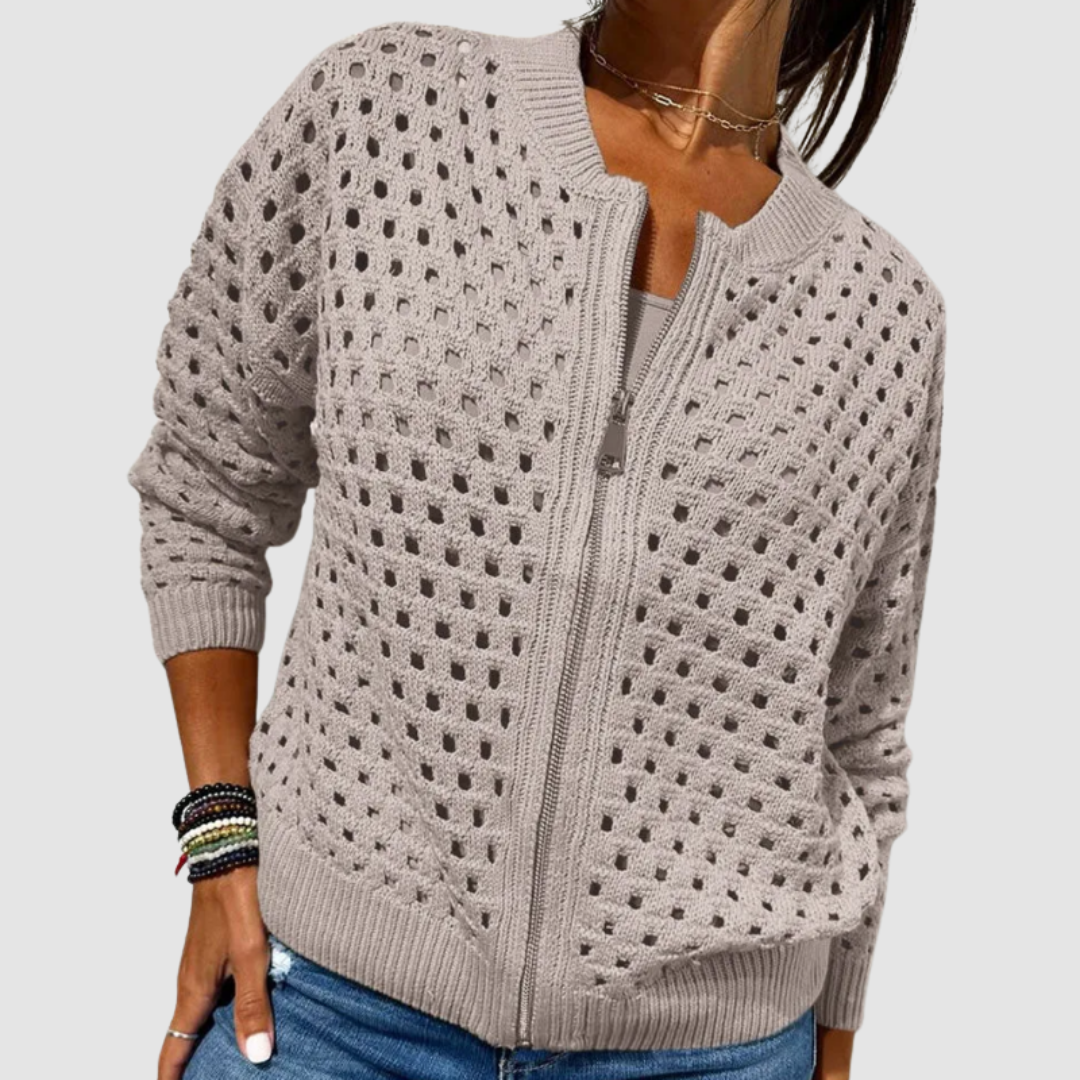 Jane - Cardigan in Maglia Premium