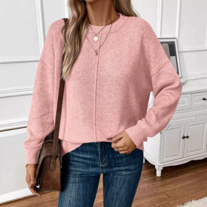 Chrysa | Maglione Casual in Maglia Morbida