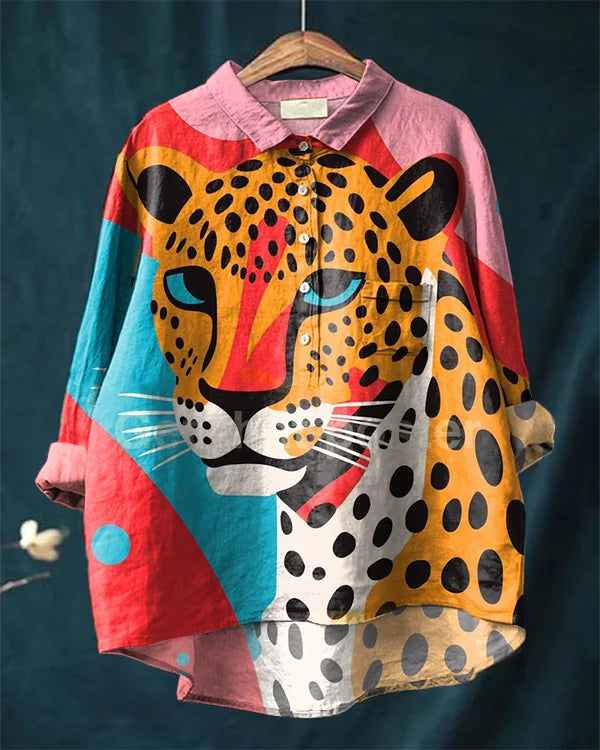 Simba | Maglietta Artistica Leopardo