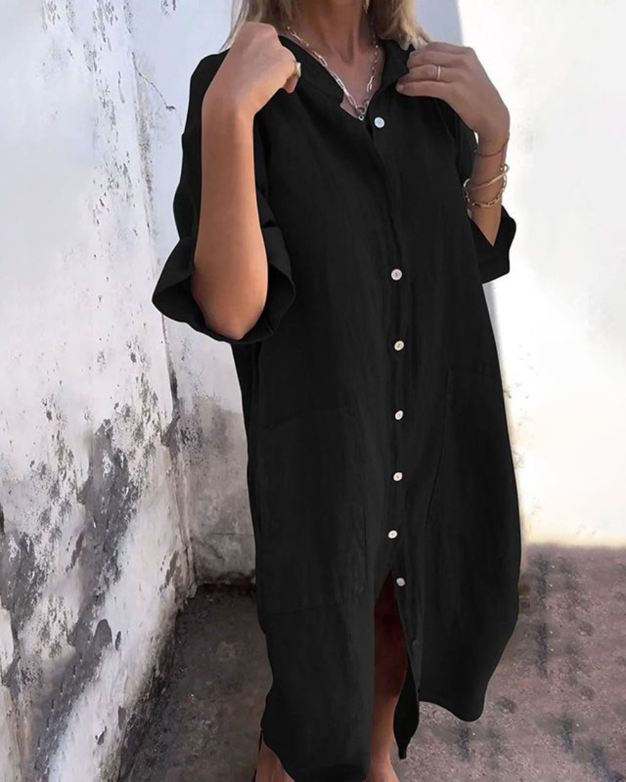 Melanie™ | Abito Camicia Casual Stile Ibiza