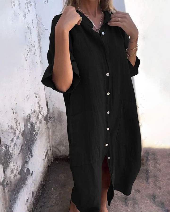 Melanie™ | Abito Camicia Casual Stile Ibiza