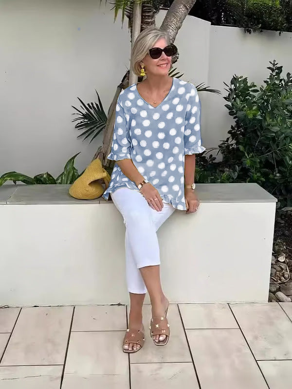 Aisley – Blusa Relaxed Stampata