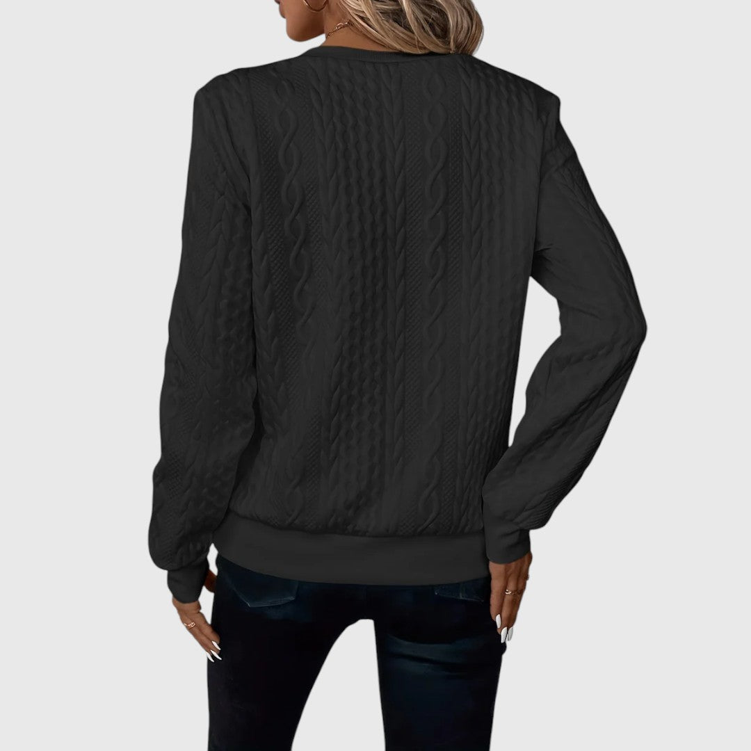 Josine - Maglione Elegante con Zip