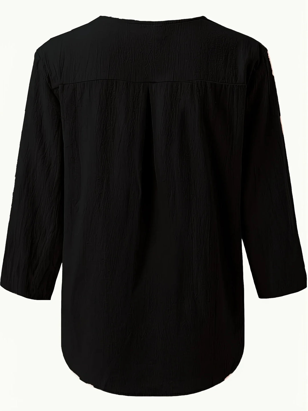 Mykaela – Blusa Casual in Cotone e Lino