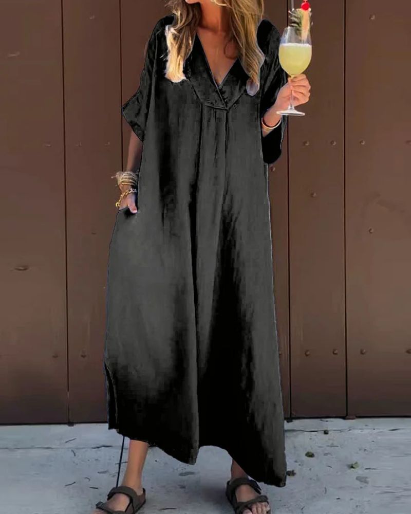 SAENE™ - Abito in cotone casual
