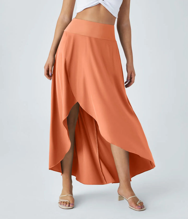 Natalia | Gonna Maxi Con Spacco Confortevole