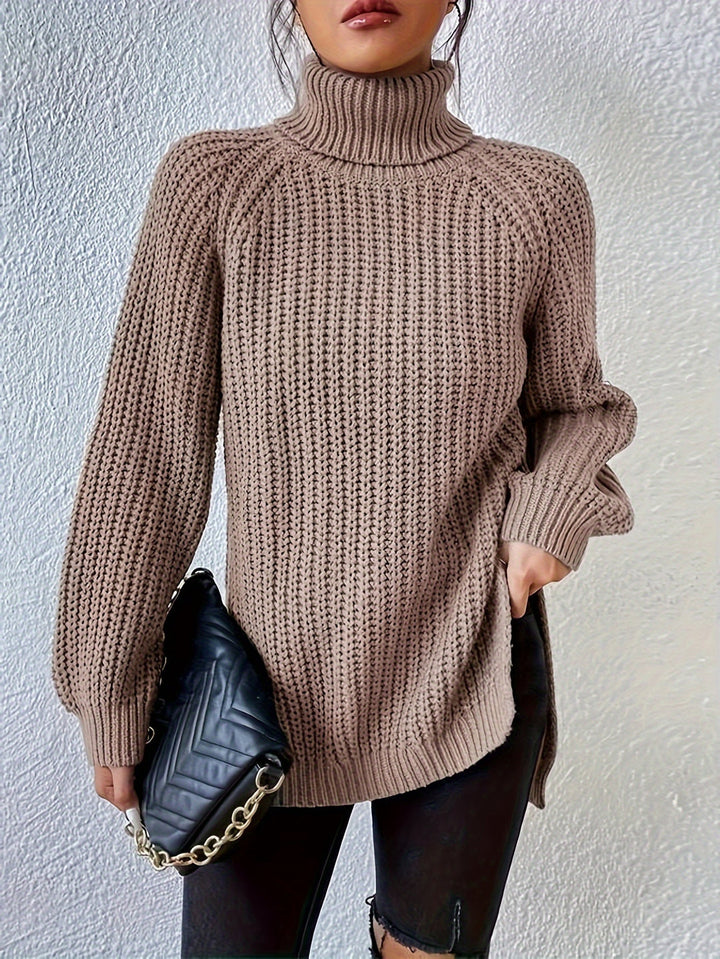 Isabella - Maglione a Collo Alto Tricot