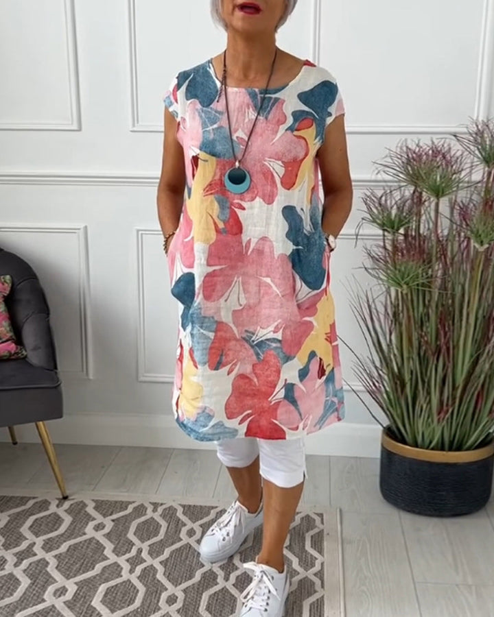 KLARISSA I BLOUSE LUNGHE CON FIORI