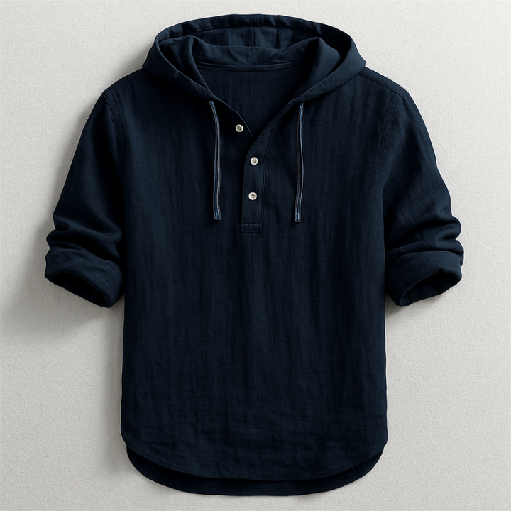 Dimitro - Camicia con Cappuccio Casual e Stile