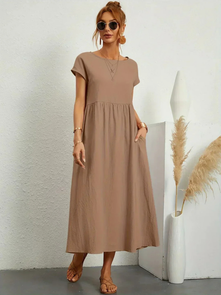 Marianne - Abito elegante con scollo rotondo