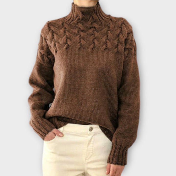 Tina - Maglione a Treccia