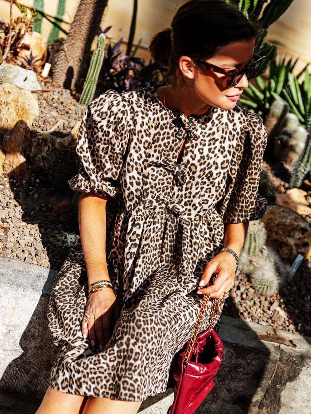 Leopardo | Vestito stampato
