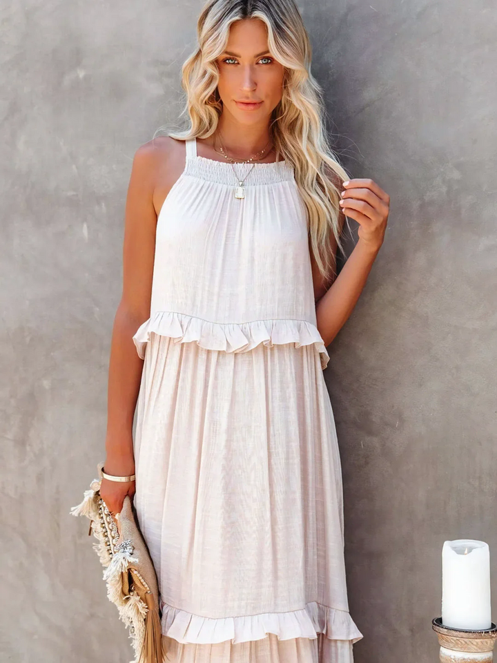Elsie | Abito Maxi con Volant
