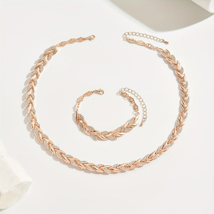 Olivia - Set di Coda di Pesce in Vetro Elegante con Strass