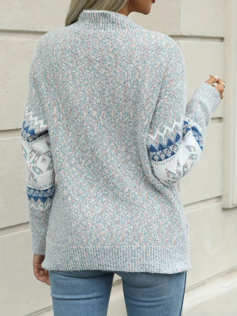 Maglione da donna con motivi