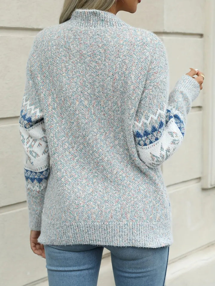 Maglione da donna con motivi